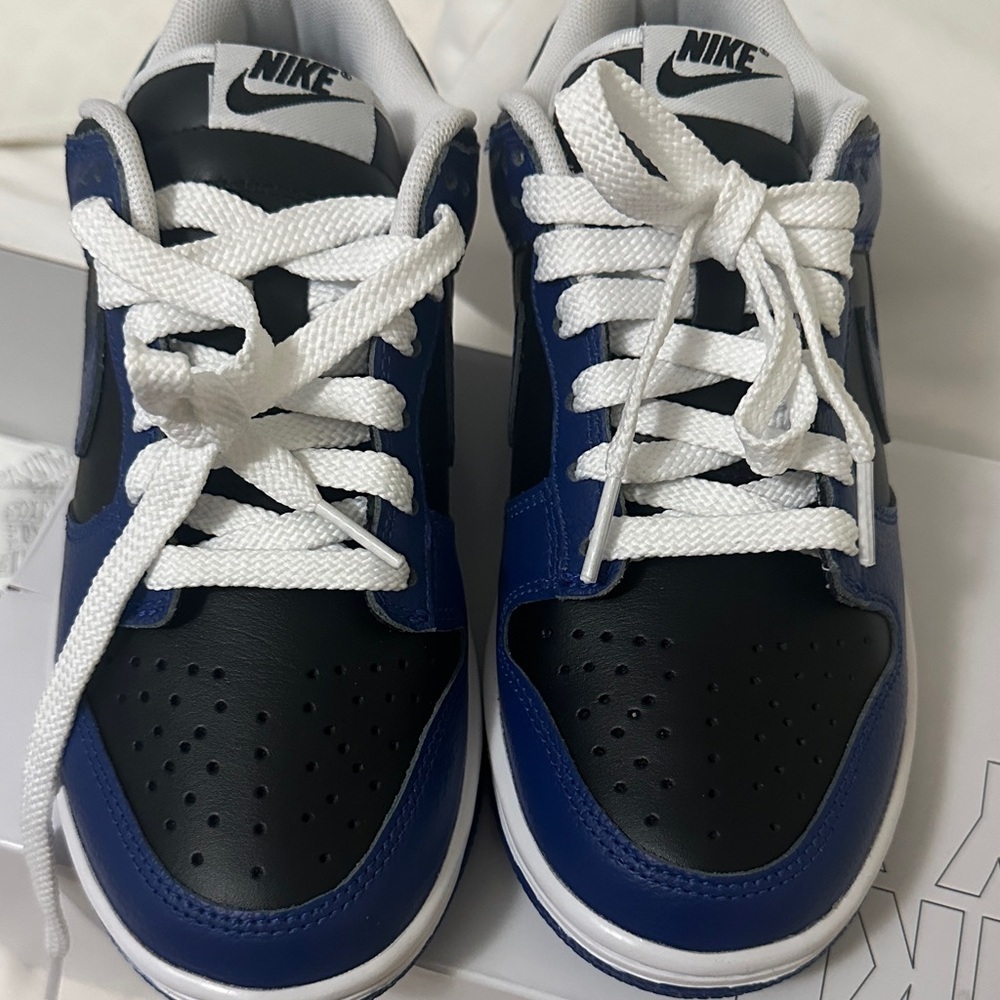 Nike Dunk Black and Blue Sneakers CUSTOMS Dallas mavericks - Picture 5 of 5